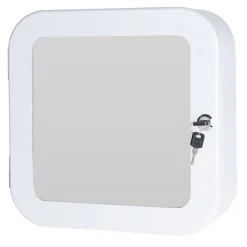 Apteczka ścienna biała z lustrem * Bathroom Solutions