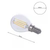 Żarówka filamentowa LED 4W E14