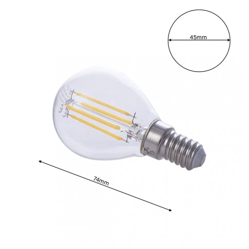 Żarówka filamentowa LED 4W E14