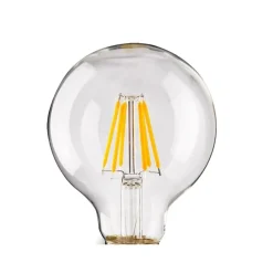 Żarówka Filamentowa LED 7W G125 E27 Ciepła 2700K