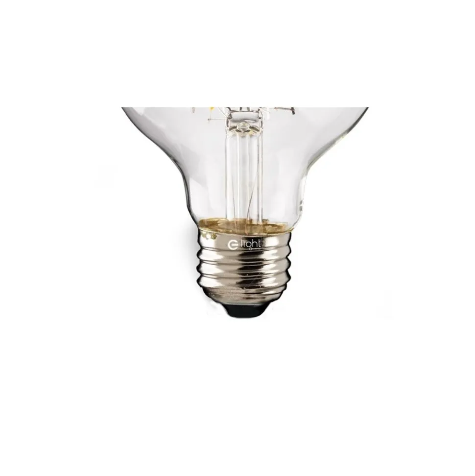 Żarówka Filamentowa LED 7W G125 E27 Ciepła 2700K