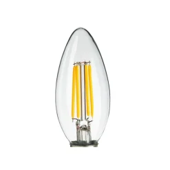 Żarówka Filamentowa LED 4W Świeczka E14 Ciepła 2700K