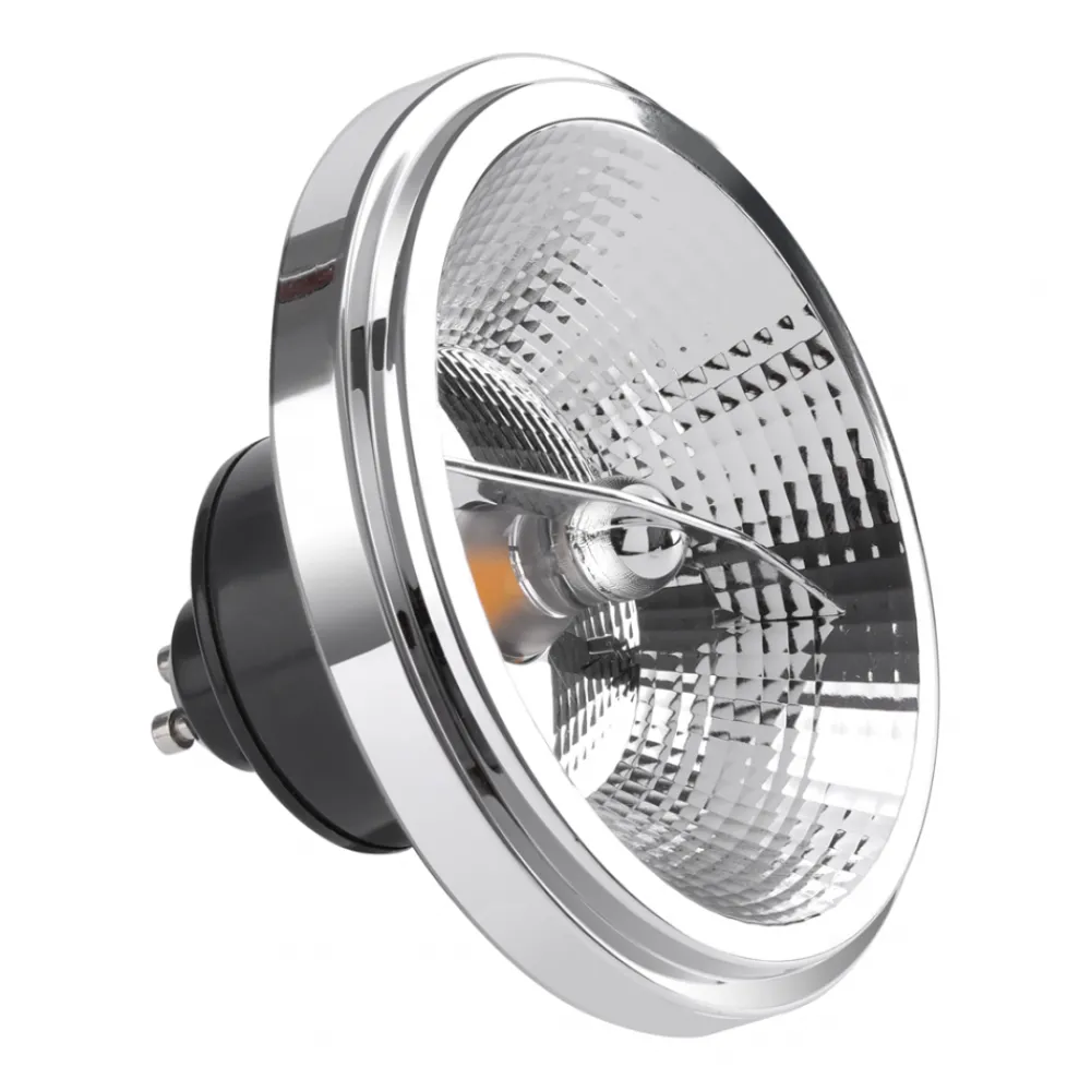 ŻARÓWKA AR111 GU10 Czarna z odbłyśnikiem 10,5W Neutralny 4000K * Eko-light Hot