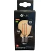 Żarówka Filamentowa LED 1W ST45 E27 2700K 70lm * Eko-light Best