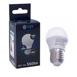 Żarówka LED 7W E27 G45 ciepła 3000K * Eko-light Online