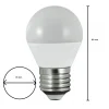 Żarówka LED 7W E27 G45 Zimna 6000k * Eko-light New