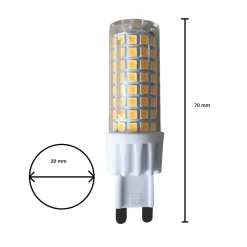 Żarówka LED 7W G9 Neutralna 4000K * Eko-light Best