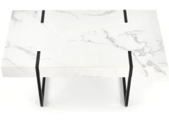 Ława Blanca White Marble 110x60 cm