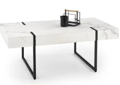 Ława Blanca White Marble 110x60 cm