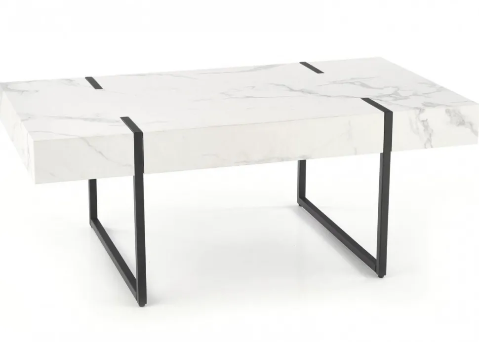 Ława Blanca White Marble 110x60 cm