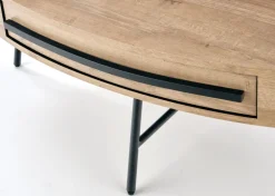 Ława Carolina dąb złoty 120x60 cm * Halmar Sale