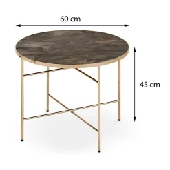Ława Isabelle Champagne Marble * Halmar Sale