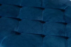 Ławka pikowana Saliba Gold Blue * HowHomely