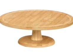 Bambusowa patera na ciasto średnica 30 cm