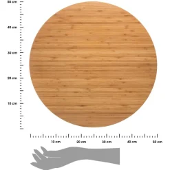 Bambusowa deska obrotowa 50 cm * Secret de Gourmet Sale