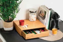 Bambusowe pudełko na kapsułki do kawy * 5five Simply Smart Sale