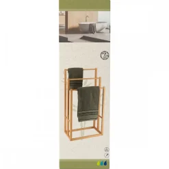 Bambusowy wieszak na 3 ręczniki Naturis * TENDANCE Discount