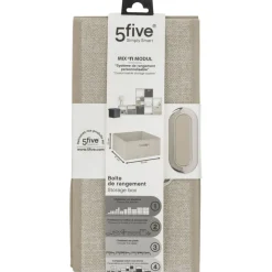 Beżowe pudełko do przechowywania 31 x 15 cm * 5five Simply Smart Clearance