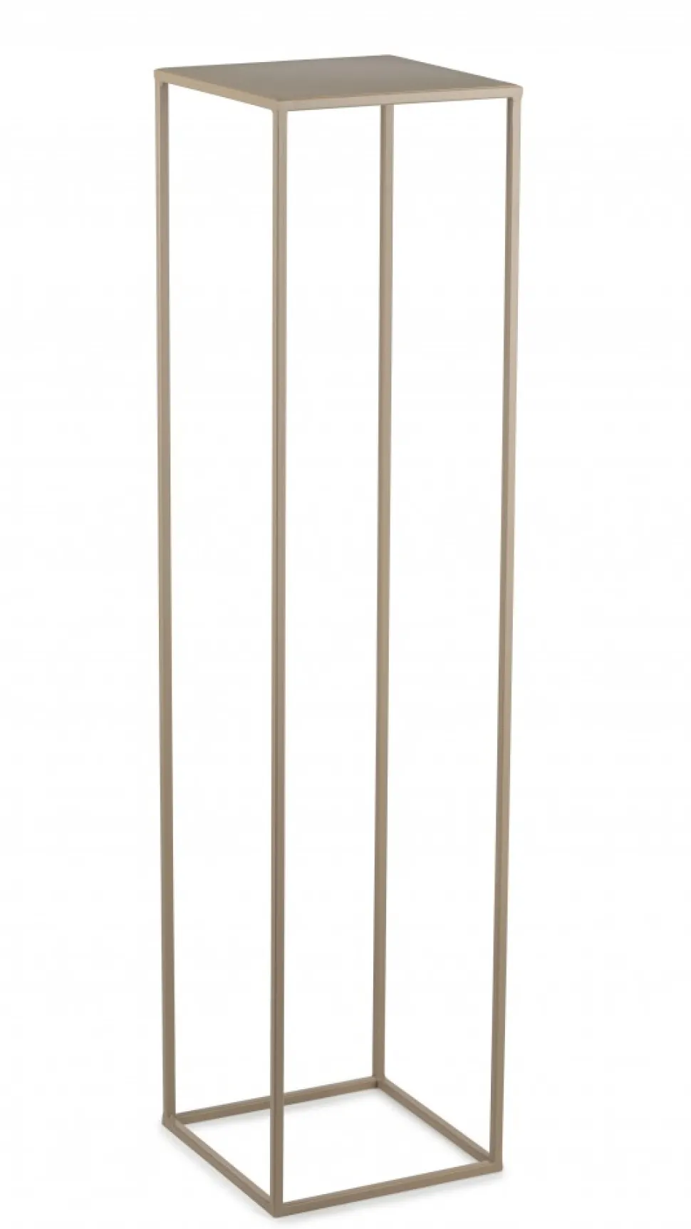 Beżowy kwietnik stojący 100 cm