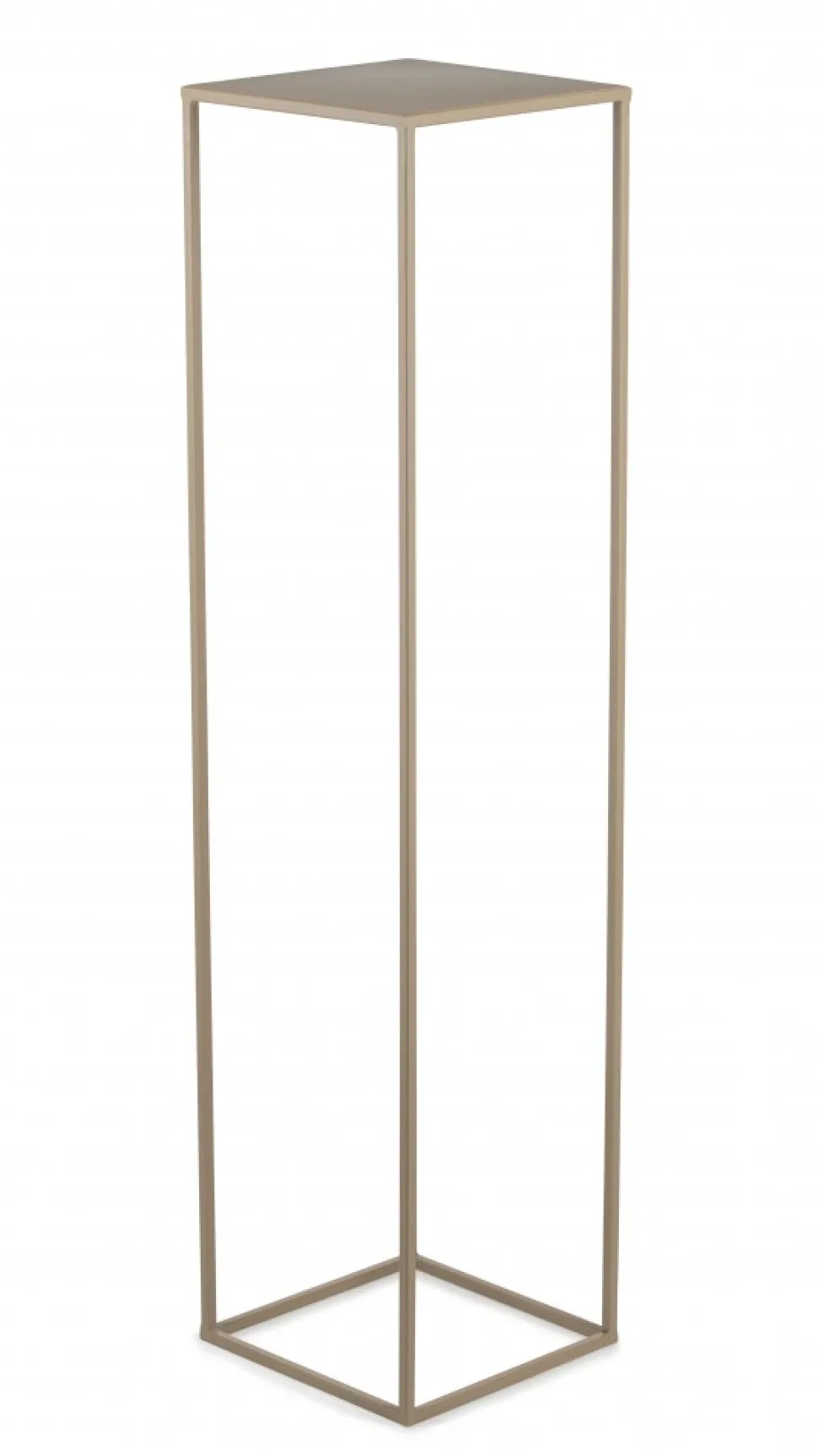 Beżowy kwietnik stojący 100 cm
