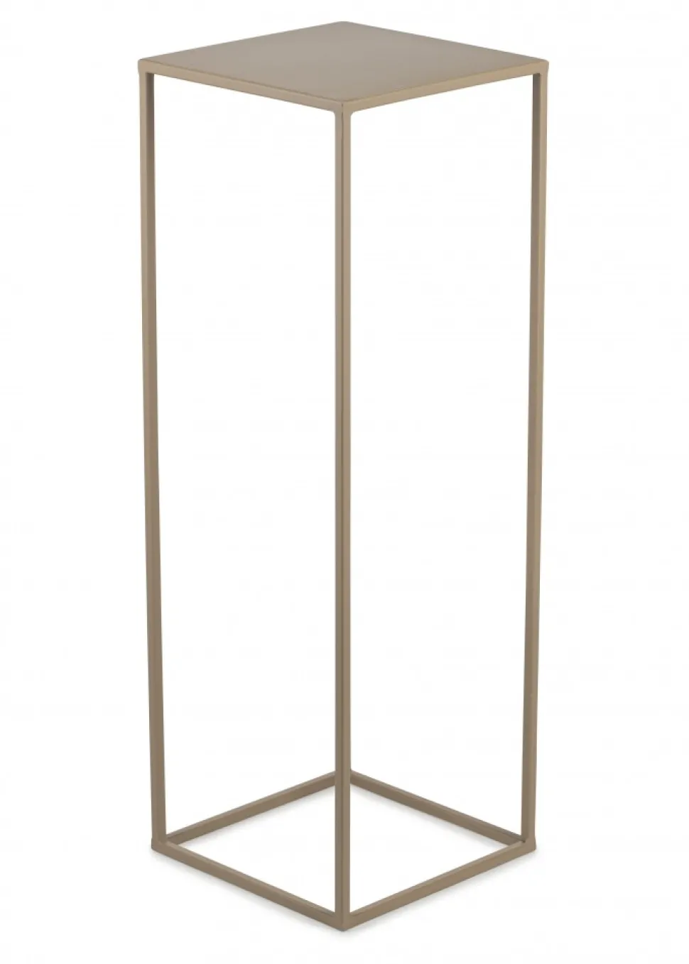Beżowy kwietnik stojący 70 cm
