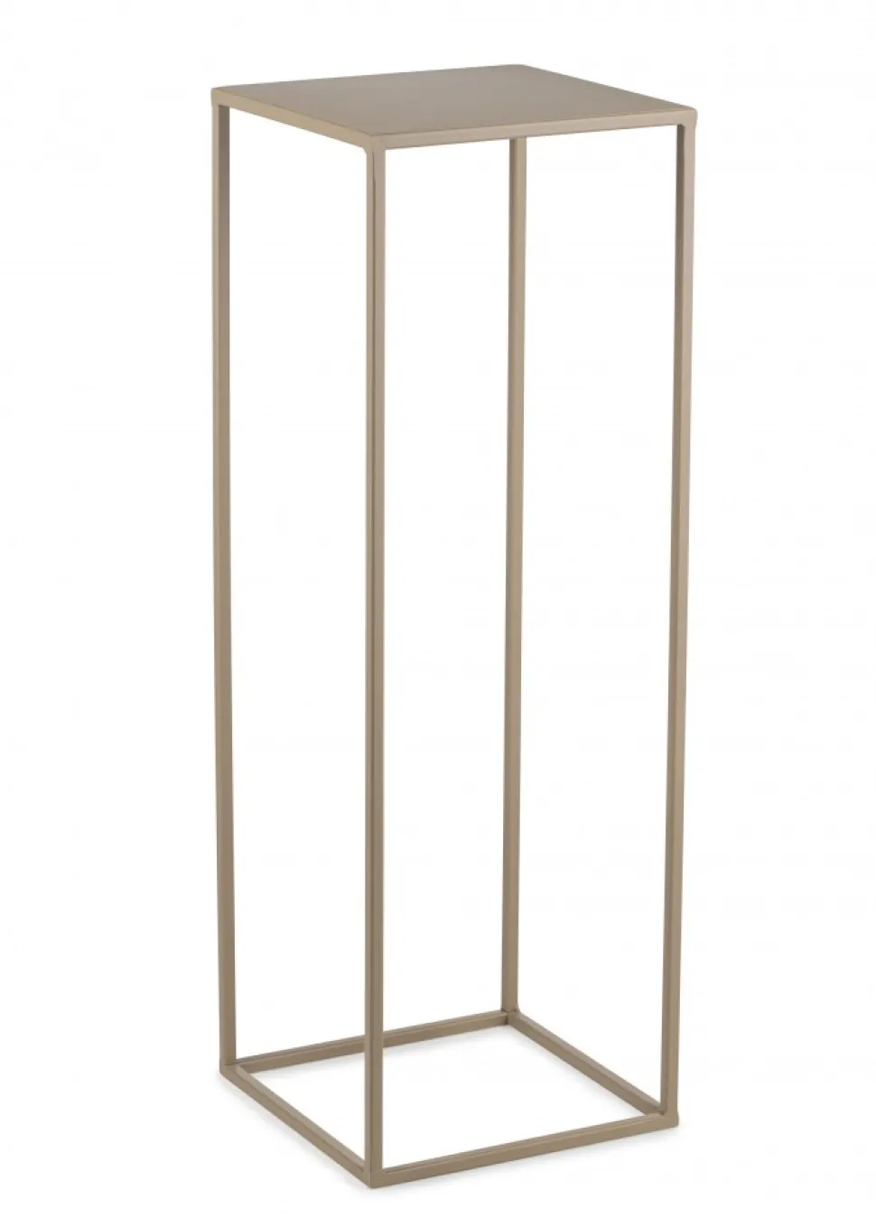 Beżowy kwietnik stojący 70 cm