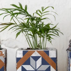 Betonowa doniczka Azulejos 11 cm