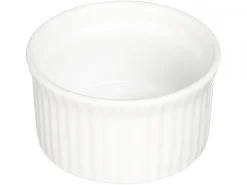Biała ceramiczna foremka do zapiekania 9 cm