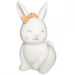 Biała skarbonka Rabbit