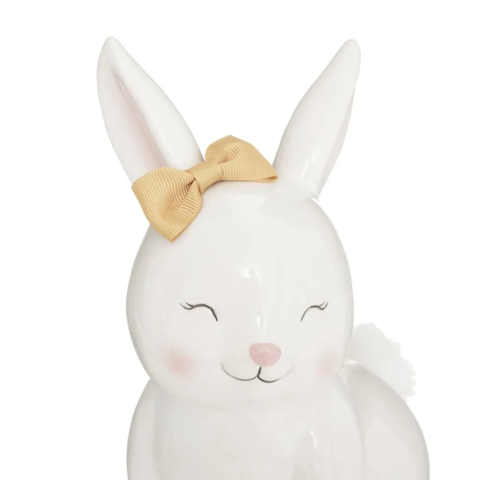 Biała skarbonka Rabbit