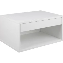 Biała szafka nocna wisząca Cholet * Actona Clearance