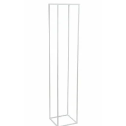 Biały nowoczesny kwietnik stojący 130 cm LOFT