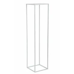 Biały nowoczesny kwietnik stojący 100 cm LOFT * HowHomely Outlet