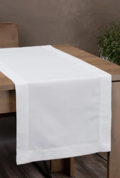 Bieżnik ELLEN 40x140 cm biały