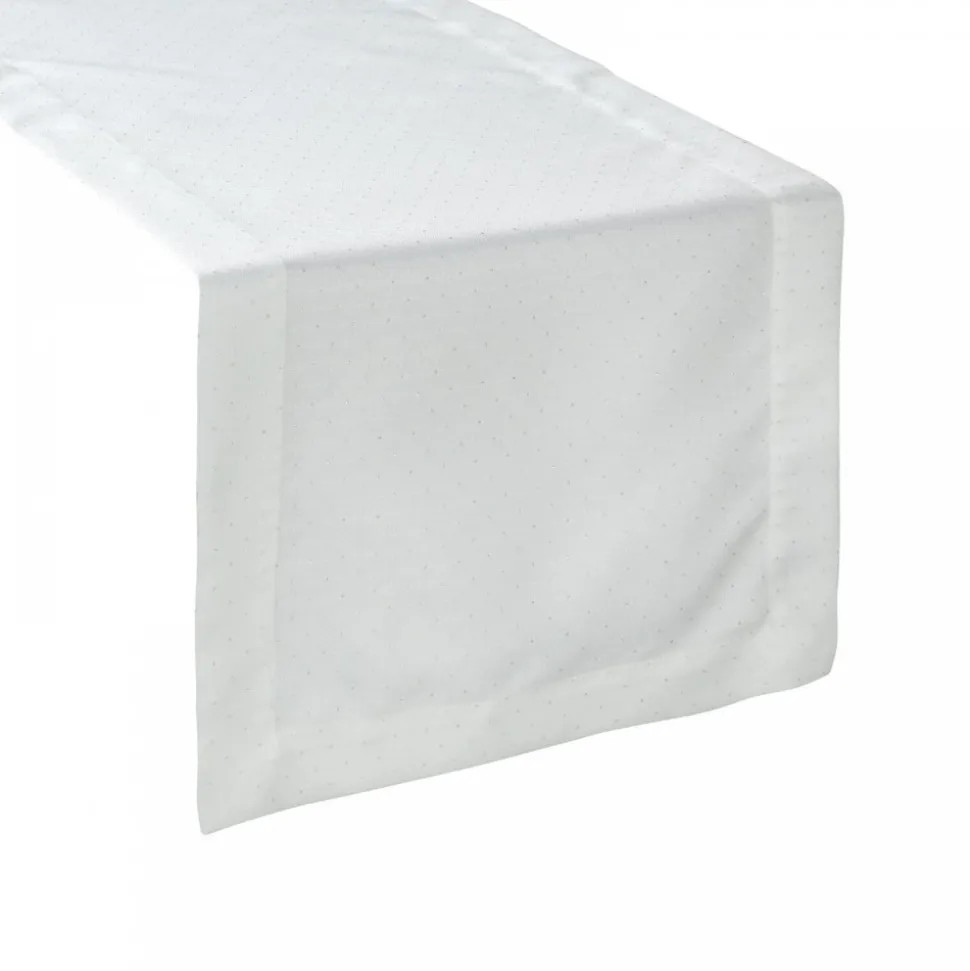 Bieżnik ELLEN 40x140 cm biały