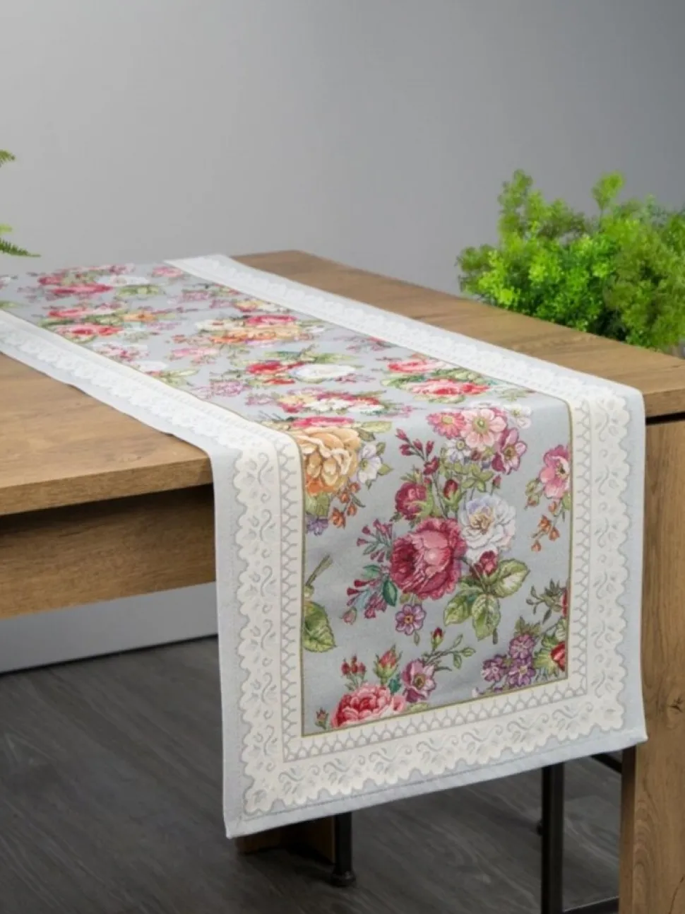 Bieżnik gobelinowy 1175/POP 45x140 cm róże