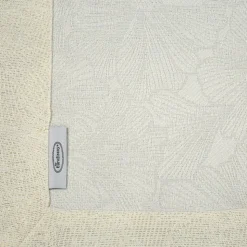 Bieżnik LILIAN 40x180 cm kremowy liście
