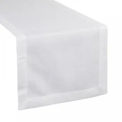 Bieżnik STELLA 2 40x140 cm biały