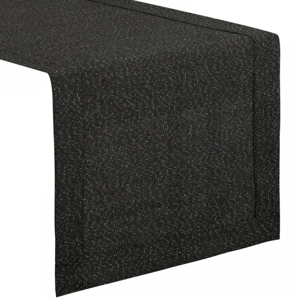 Bieżnik STELLA 1 40x140 cm czarny