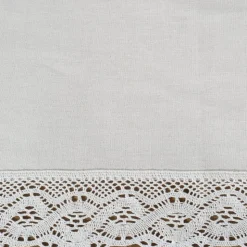 Bieżnik SUSAN 35X180 cm biały koronka