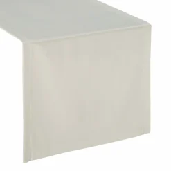 Bieżnik VELVET 40x140 cm biały