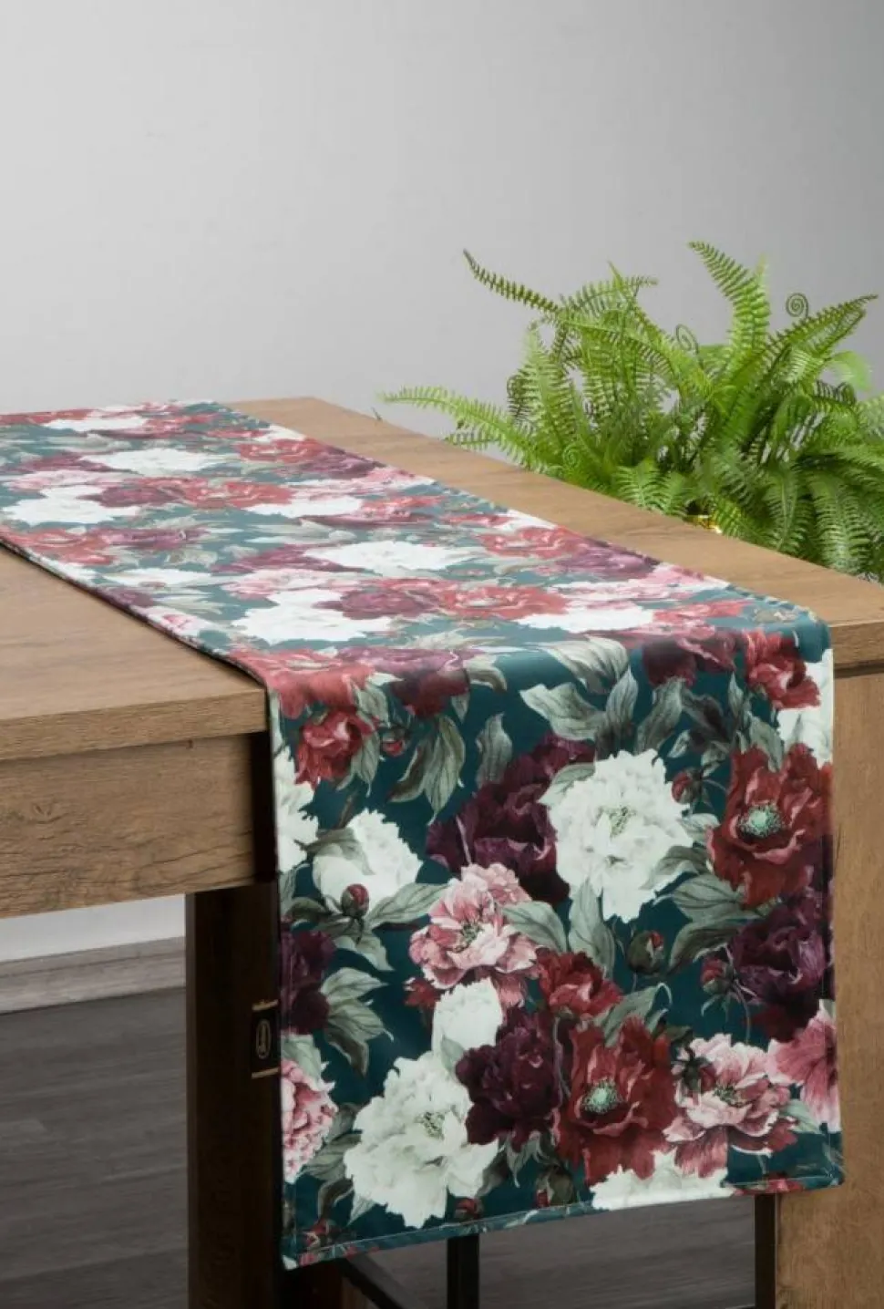 Bieżnik VELVET/2 35x180 cm zielony
