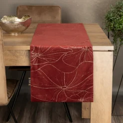 Bieżnik velvetowy BLINK 18 35x180 cm ceglasty