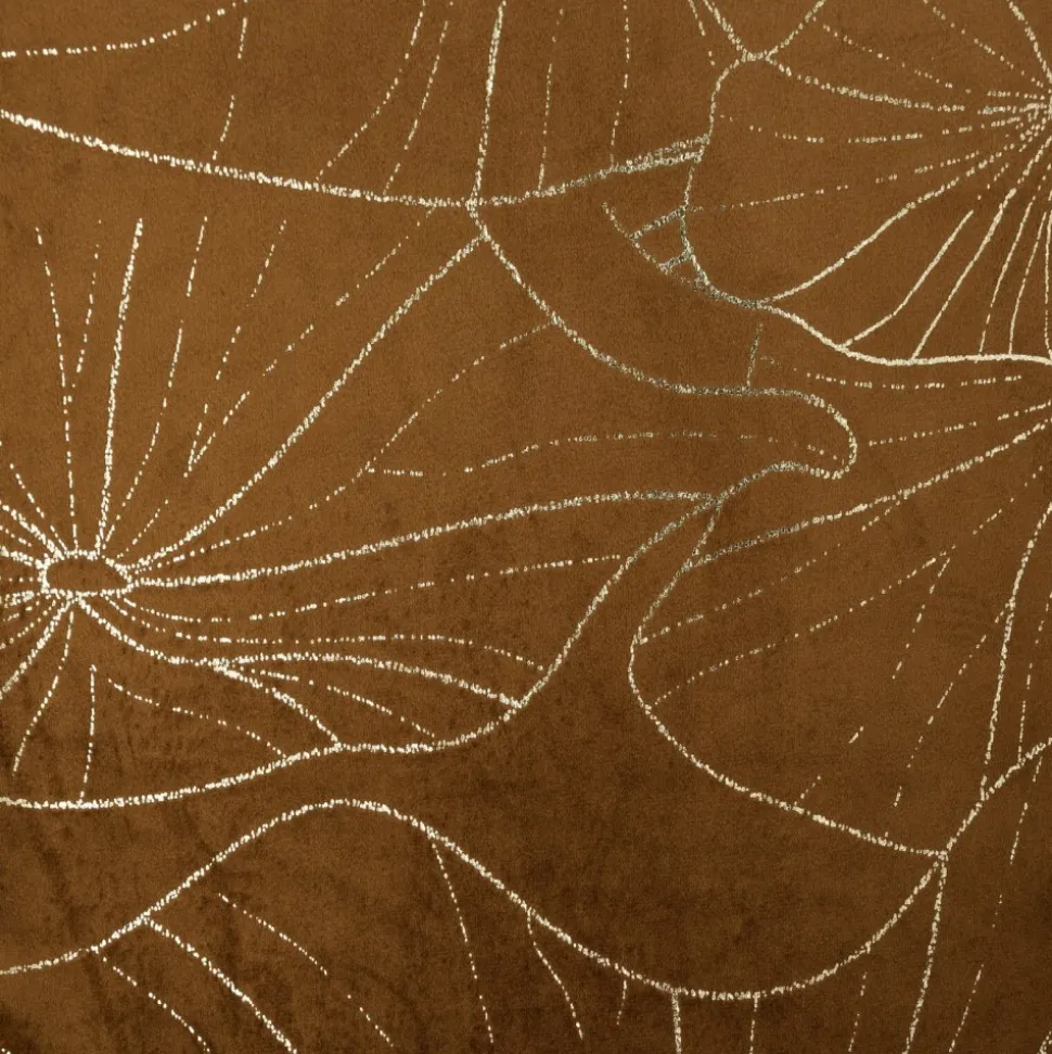 Bieżnik velvetowy BLINK 18 35x140 cm brązowy
