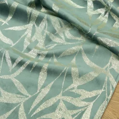 Bieżnik velvetowy BLINK 15 35x220 cm ciemnomiętowy
