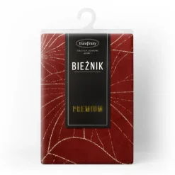 Bieżnik velvetowy BLINK 18 35x140 cm ceglasty