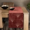 Bieżnik welwetowy BLINK 14 35x180 cm ceglasty