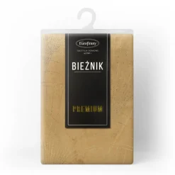 Bieżnik welwetowy BLINK 14 35x180 cm miodowy