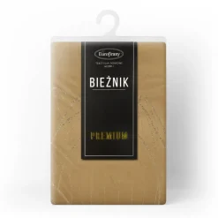 Bieżnik welwetowy BLINK 12 35x180 cm złoty