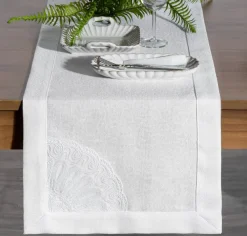 Bieżnik ELEN 40x140 cm biały haft * EUROFIRANY B.B. Choczyńscy Sp.J. Hot